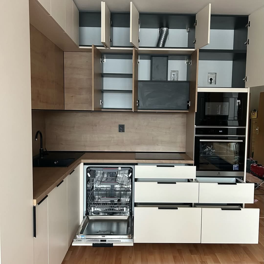 Primer izrade kuhinje po meri u Nišu - Sofix nameštaj, model 84