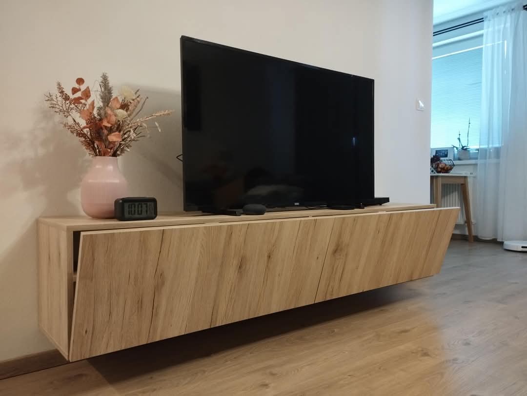 Nameštaj za dnevni boravak po meri - TV panel i komoda, Sofix Niš, model 29